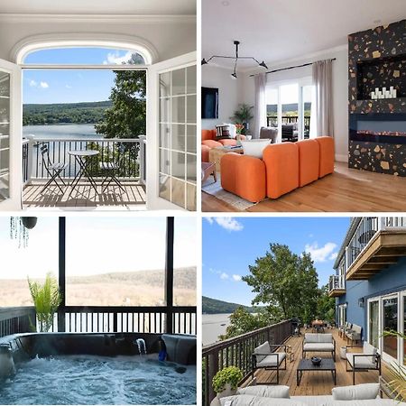 Lakeview House - Hot Tub - Firepit - Stunning Views - Spacious Deck - Cozy Living Room - Bar Greenwood Lake Extérieur photo